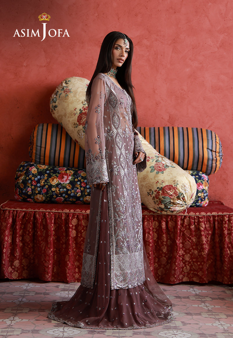 Asim Jofa | Wedding Festive Collection | AJULN-14 - House Of Hania