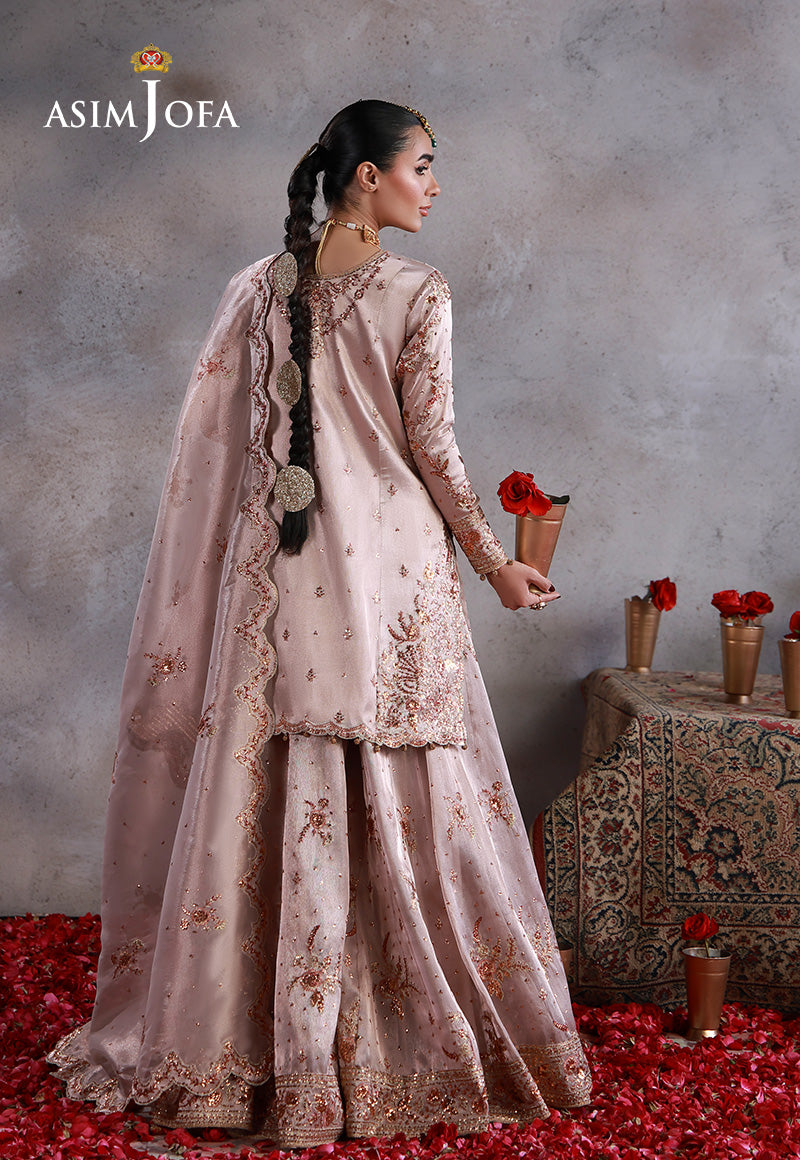 Asim Jofa | Wedding Festive Collection | AJULN-15 - House Of Hania