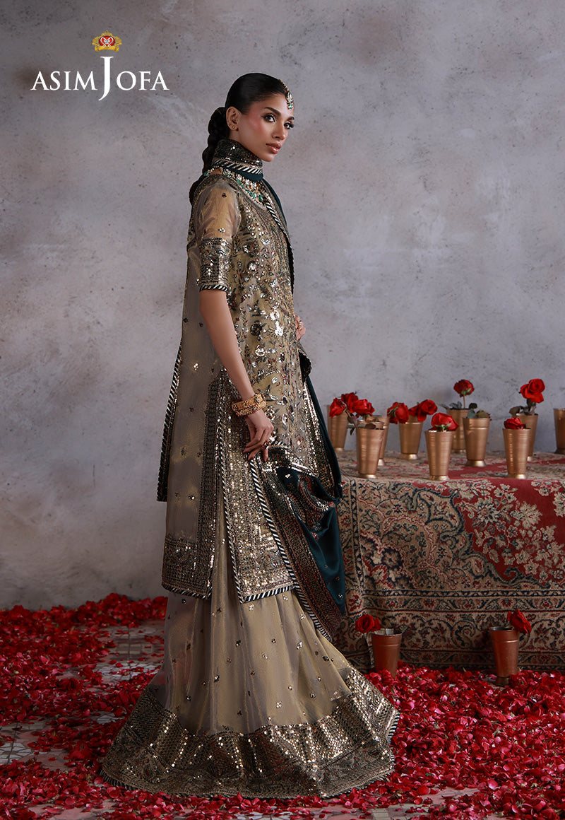 Asim Jofa | Wedding Festive Collection | AJULN-19 - House Of Hania