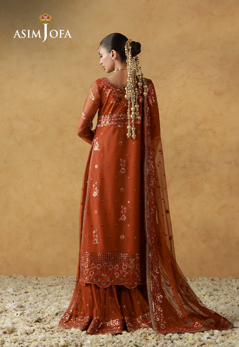Asim Jofa | Wedding Festive Collection | AJULN-20 - House Of Hania