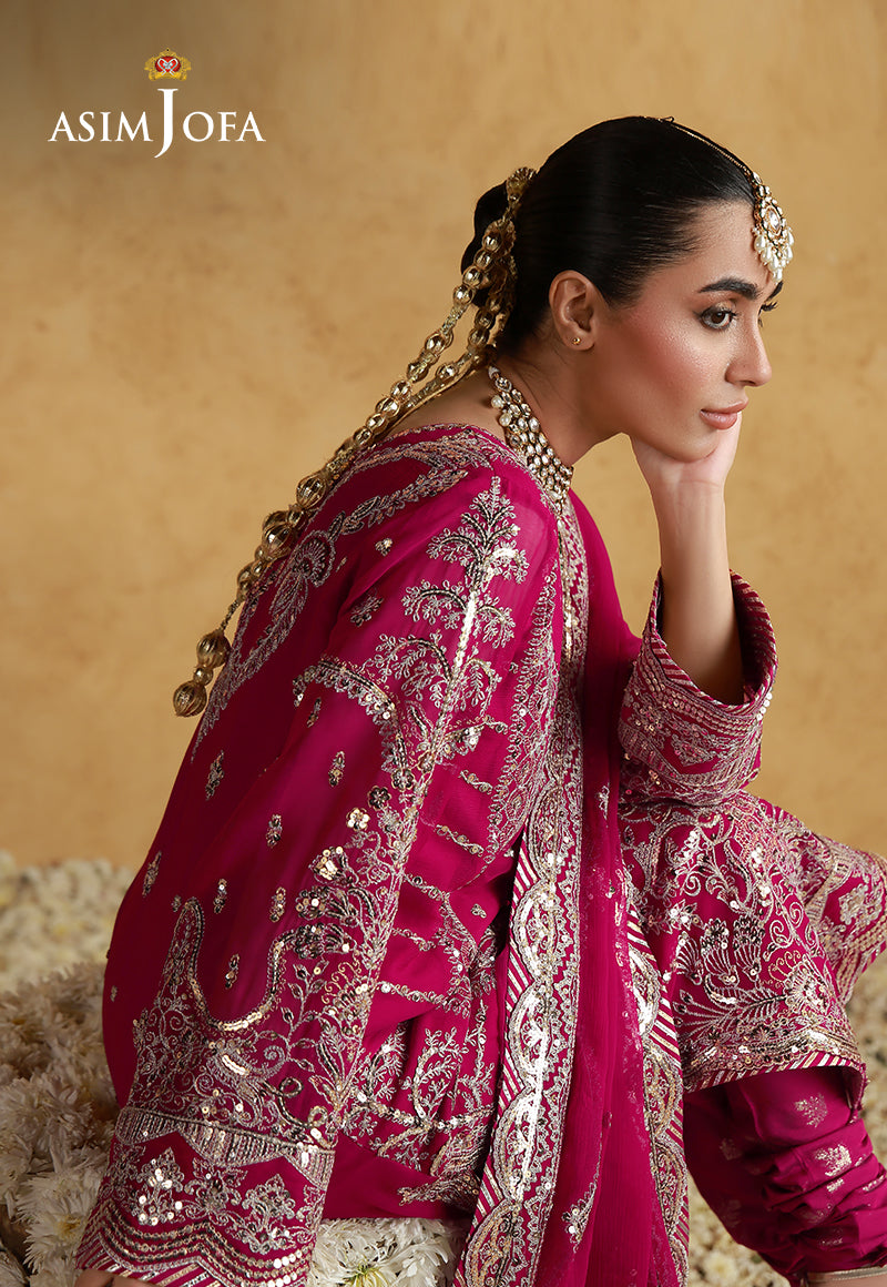 Asim Jofa | Wedding Festive Collection | AJULN-21 - House Of Hania