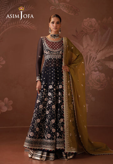 Asim Jofa | Zari Festive Collection | AJULD-01 - House Of Hania