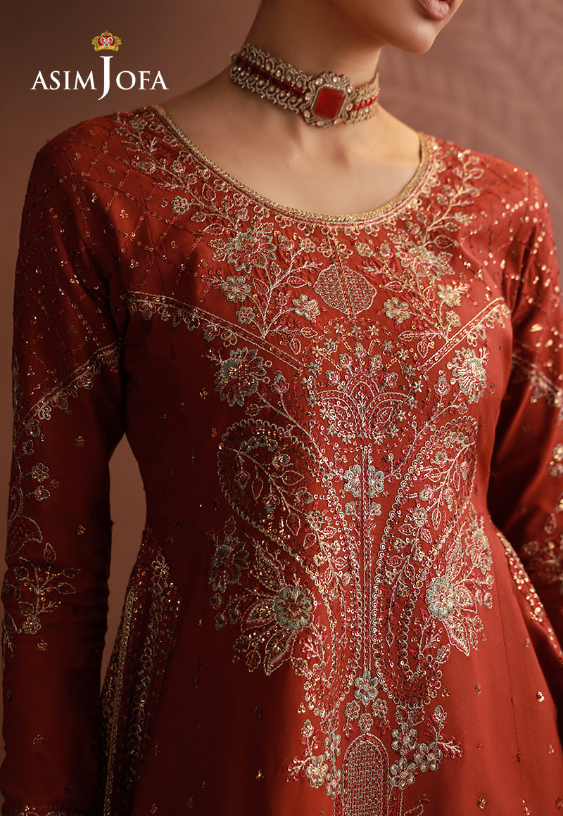 Asim Jofa | Zari Festive Collection | AJULD-02 - House Of Hania