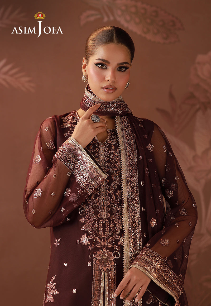 Asim Jofa | Zari Festive Collection | AJULD-07 - House Of Hania