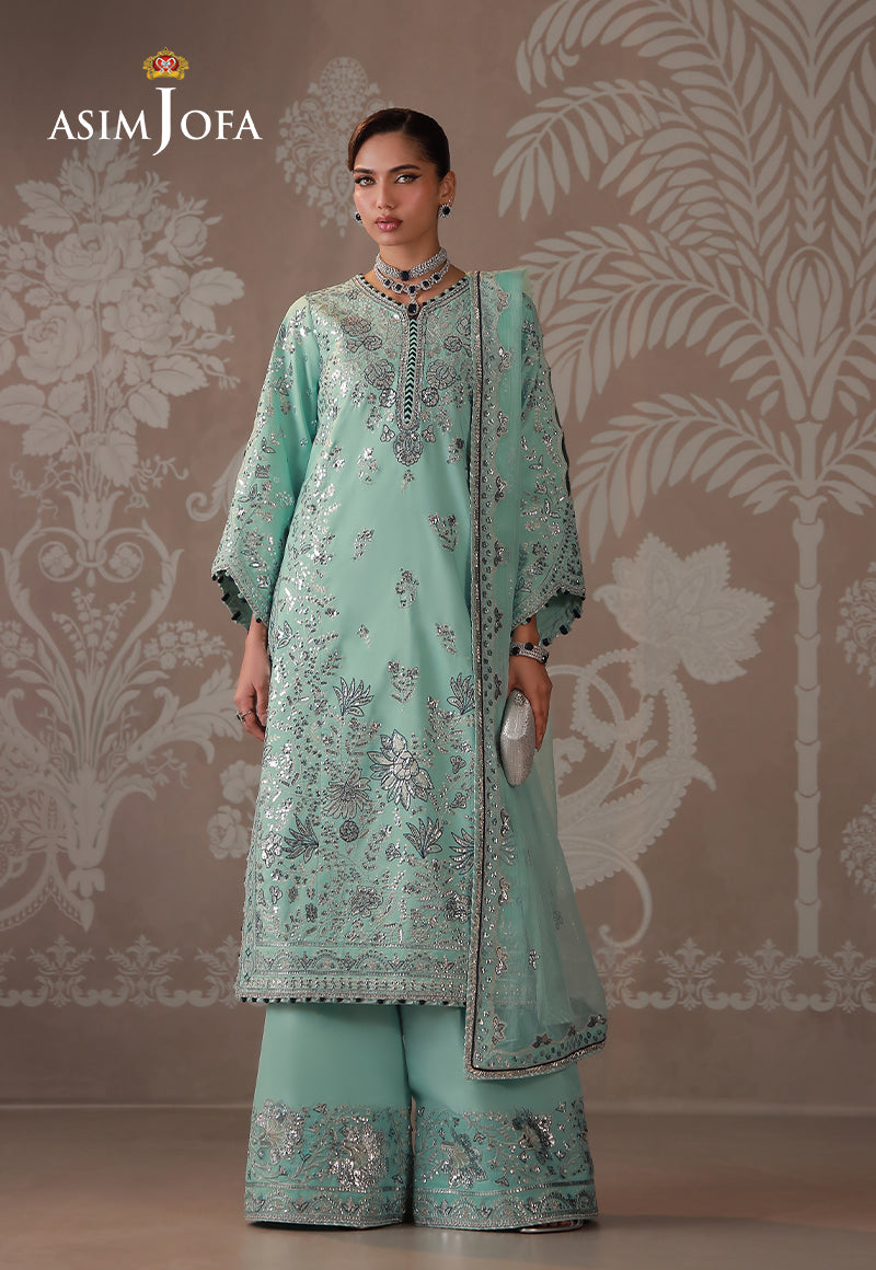 Asim Jofa | Zari Festive Collection | AJULD-09 - House Of Hania
