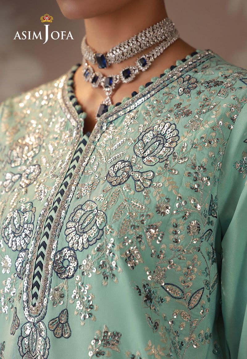 Asim Jofa | Zari Festive Collection | AJULD-09 - House Of Hania