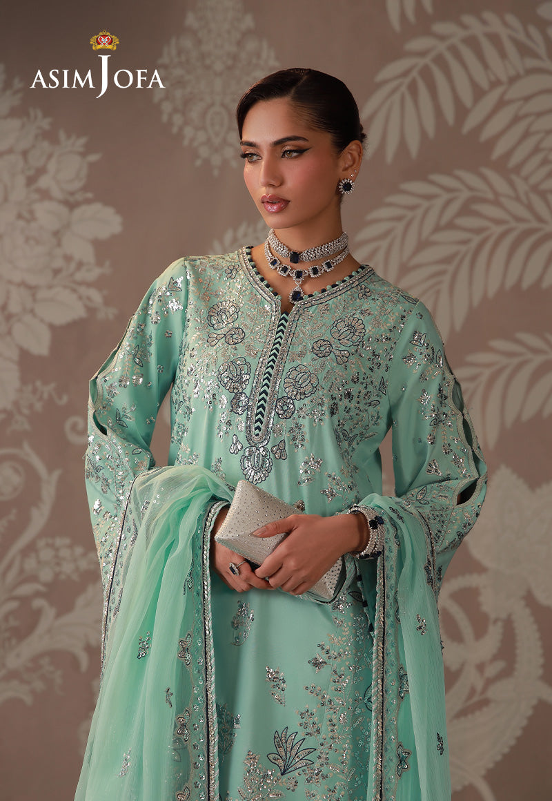 Asim Jofa | Zari Festive Collection | AJULD-09 - House Of Hania
