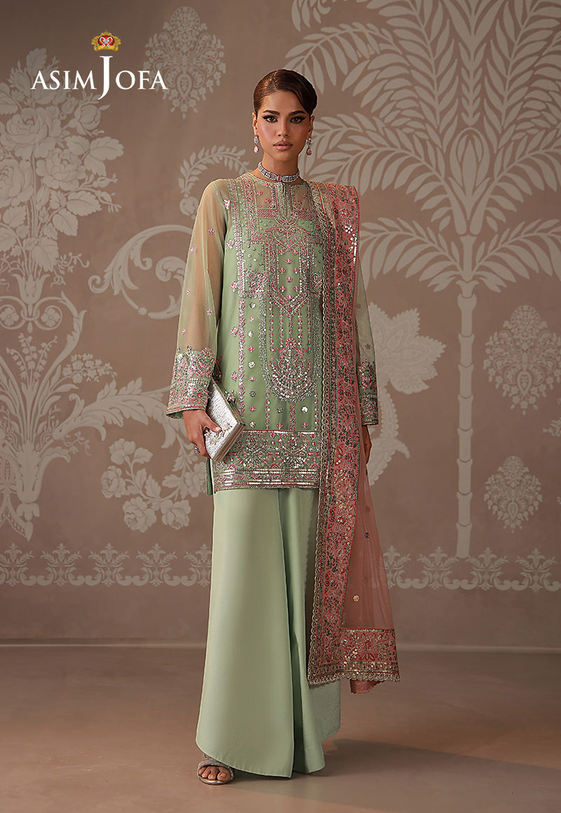 Asim Jofa | Zari Festive Collection | AJULD-10 - House Of Hania