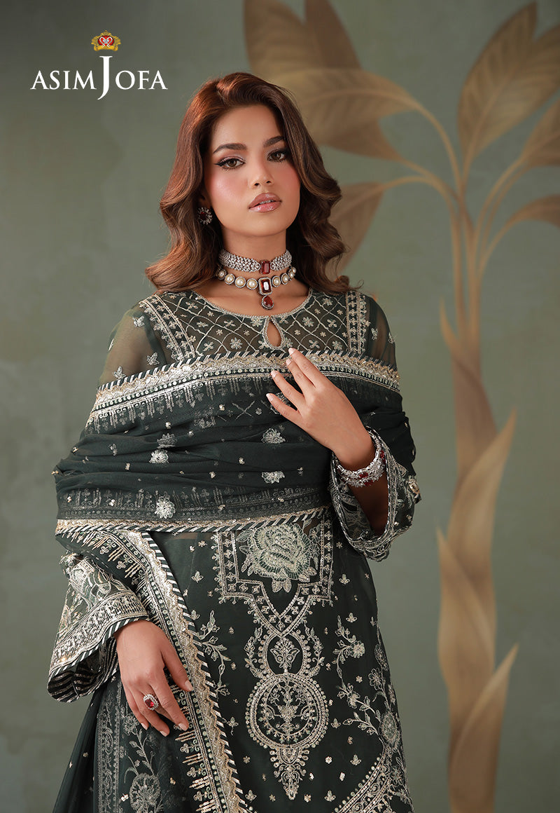 Asim Jofa | Zari Festive Collection | AJULD-11 - House Of Hania