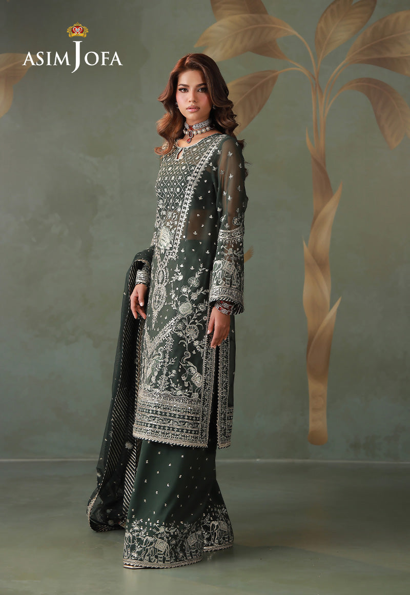 Asim Jofa | Zari Festive Collection | AJULD-11 - House Of Hania
