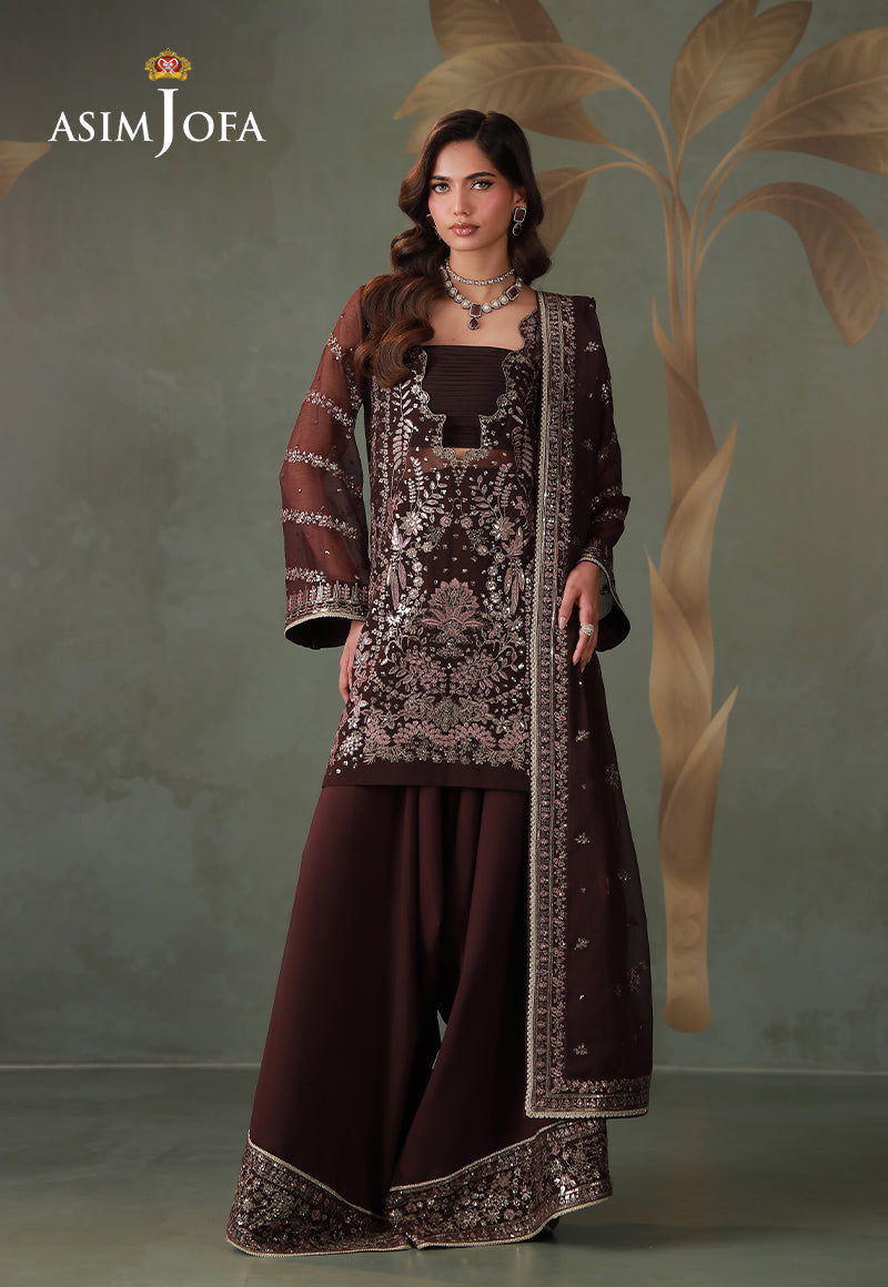 Asim Jofa | Zari Festive Collection | AJULD-12 - House Of Hania