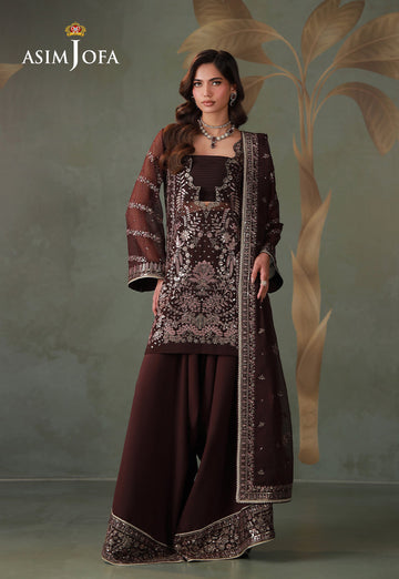 Asim Jofa | Zari Festive Collection | AJULD-12 - House Of Hania