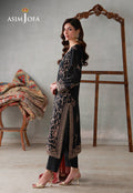 Asim Jofa | luxury Pret'26 | AJLPN-06 Embroidered Poly Silk Stitched 3pcs - House Of Hania