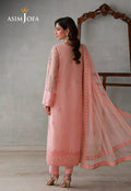 Asim Jofa | luxury Pret'26 | AJLPN-07 Embroidered Poly Net Stitched 3pcs - House Of Hania