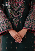 Asim Jofa | luxury Pret'26 | AJLPN-08 Embroidered Poly Net Stitched 3pcs - House Of Hania