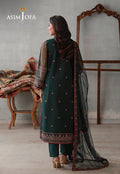 Asim Jofa | luxury Pret'26 | AJLPN-08 Embroidered Poly Net Stitched 3pcs - House Of Hania