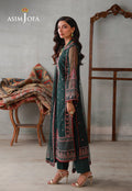 Asim Jofa | luxury Pret'26 | AJLPN-08 Embroidered Poly Net Stitched 3pcs - House Of Hania