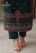 Asim Jofa | luxury Pret'26 | AJLPN-08 Embroidered Poly Net Stitched 3pcs - House Of Hania