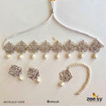Ayeza Khan Necklace-0435 - House Of Hania