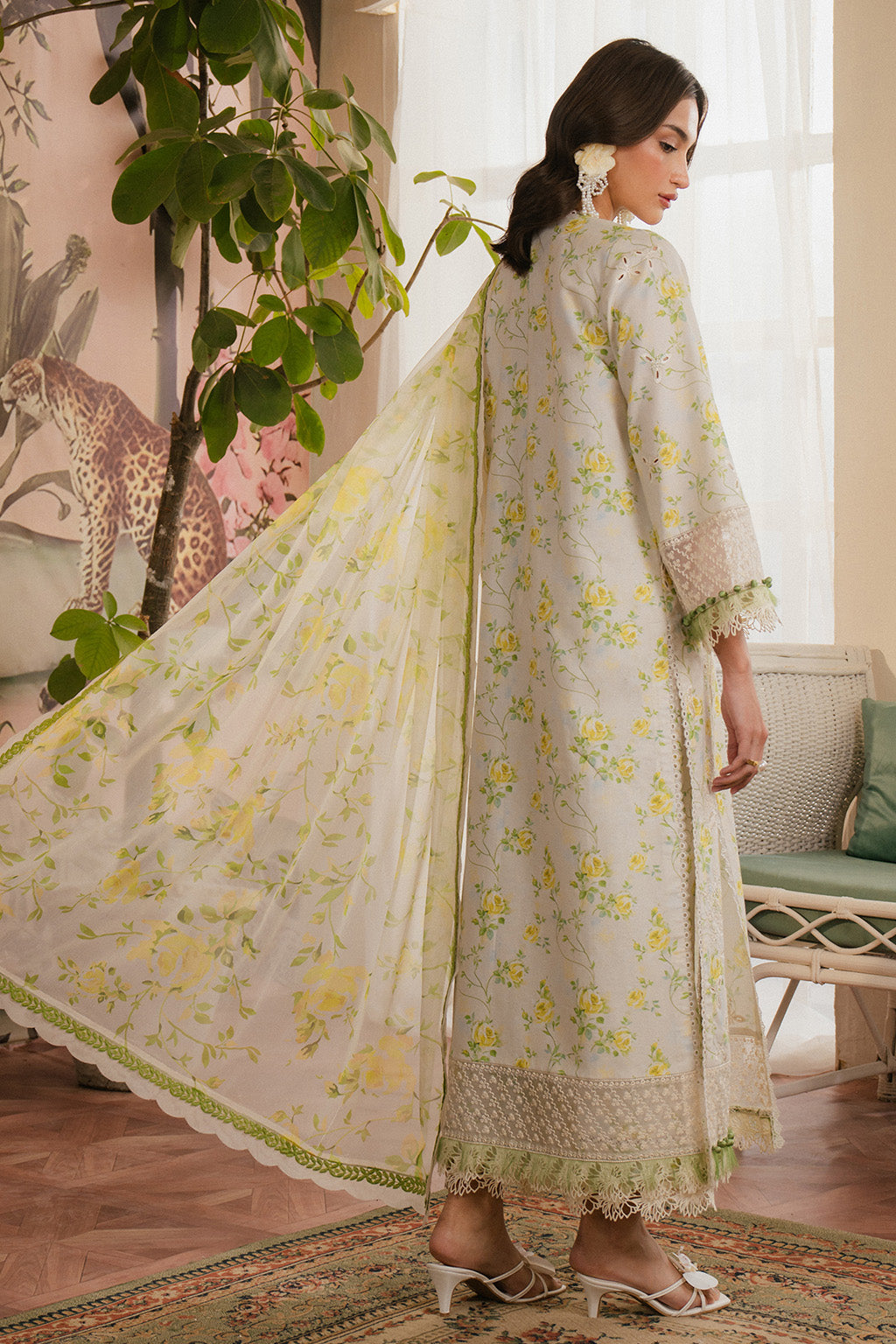 Ayzel | Armelia Printed Lawn 25 | Cyrilla - House Of Hania