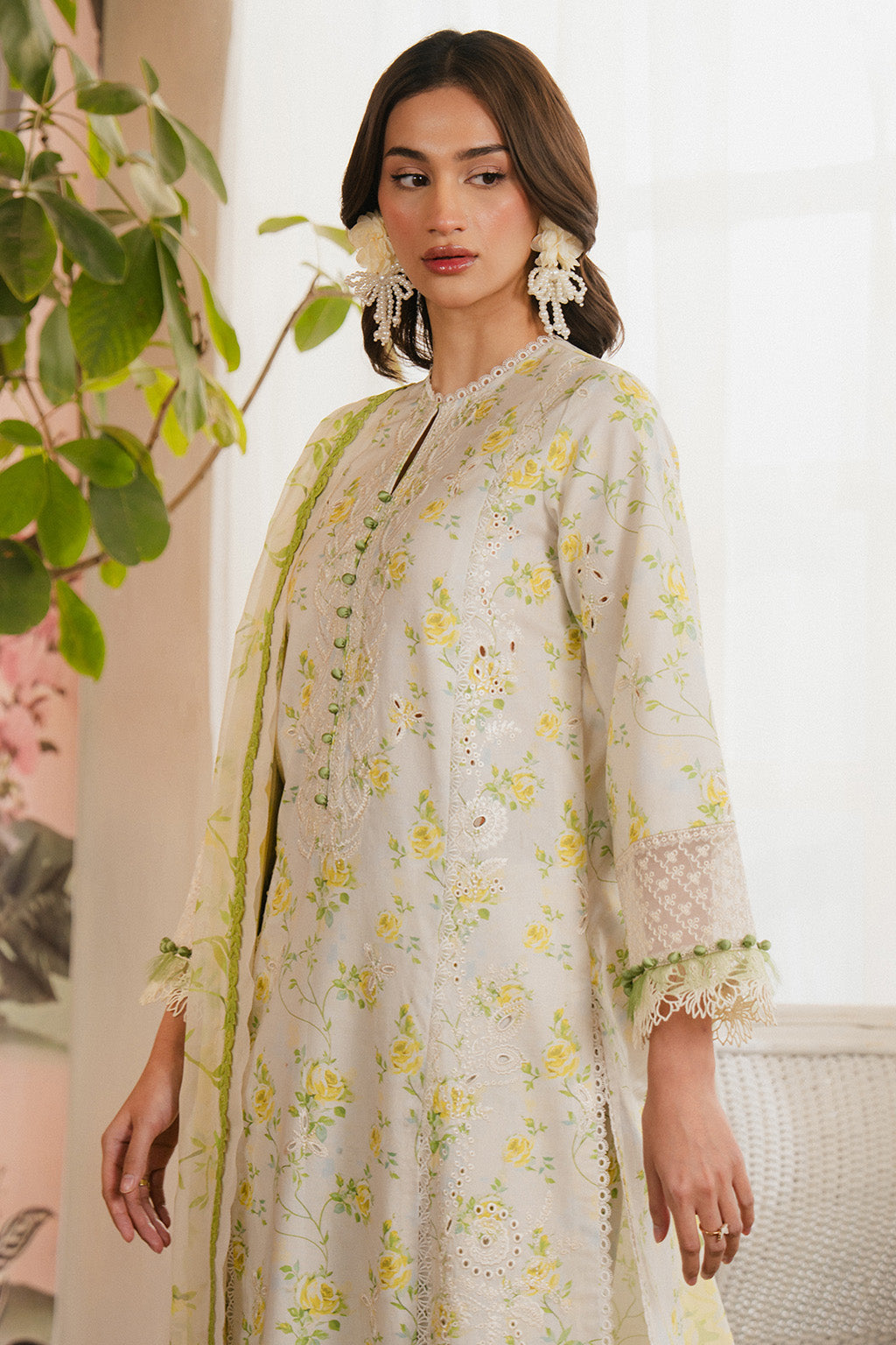 Ayzel | Armelia Printed Lawn 25 | Cyrilla - House Of Hania