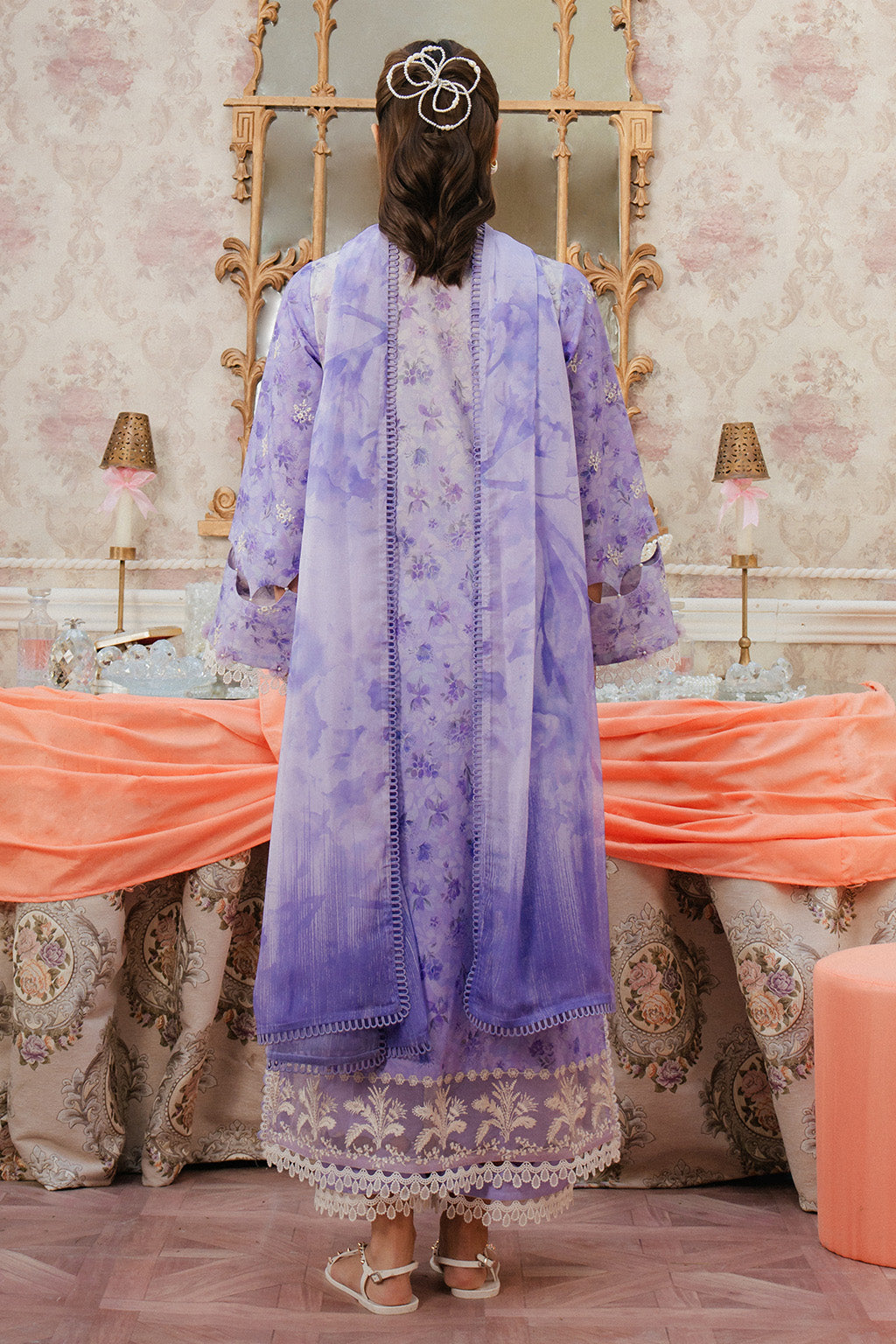 Ayzel | Armelia Printed Lawn 25 | Delilah - House Of Hania