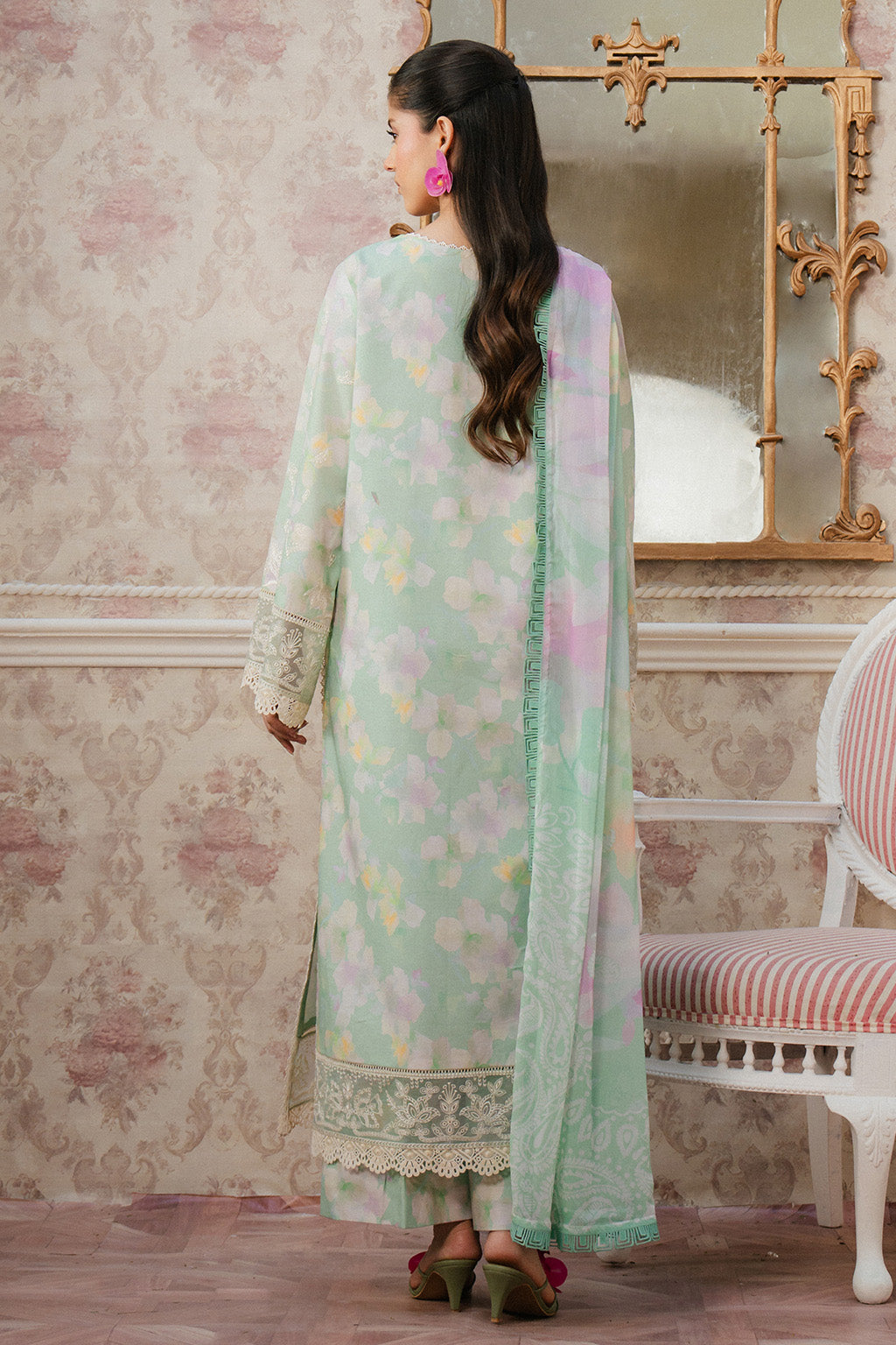 Ayzel | Armelia Printed Lawn 25 | Liora - House Of Hania