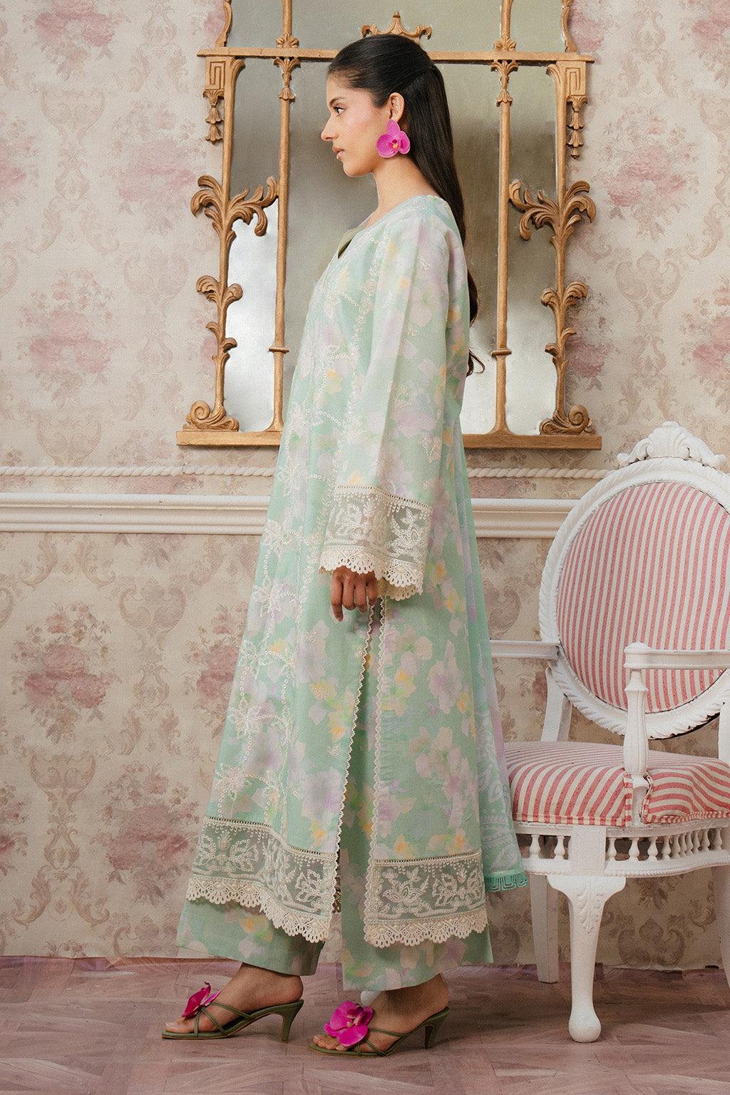 Ayzel | Armelia Printed Lawn 25 | Liora - House Of Hania