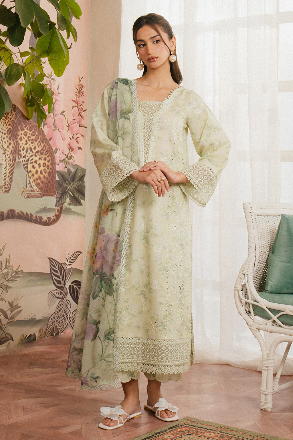 Ayzel | Armelia Printed Lawn 25 | Mirelia - House Of Hania