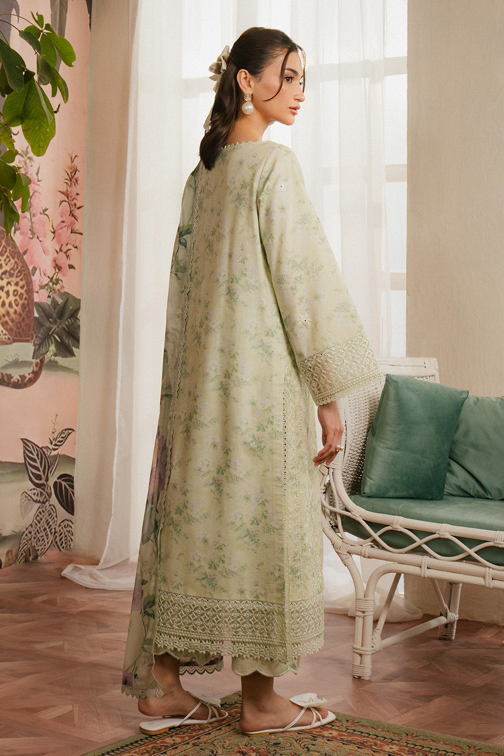 Ayzel | Armelia Printed Lawn 25 | Mirelia - House Of Hania