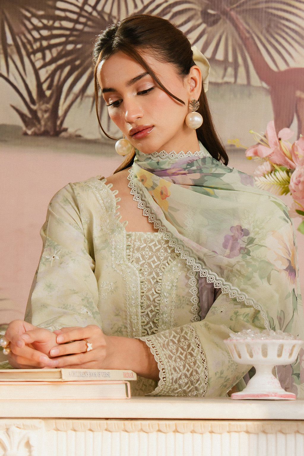 Ayzel | Armelia Printed Lawn 25 | Mirelia - House Of Hania