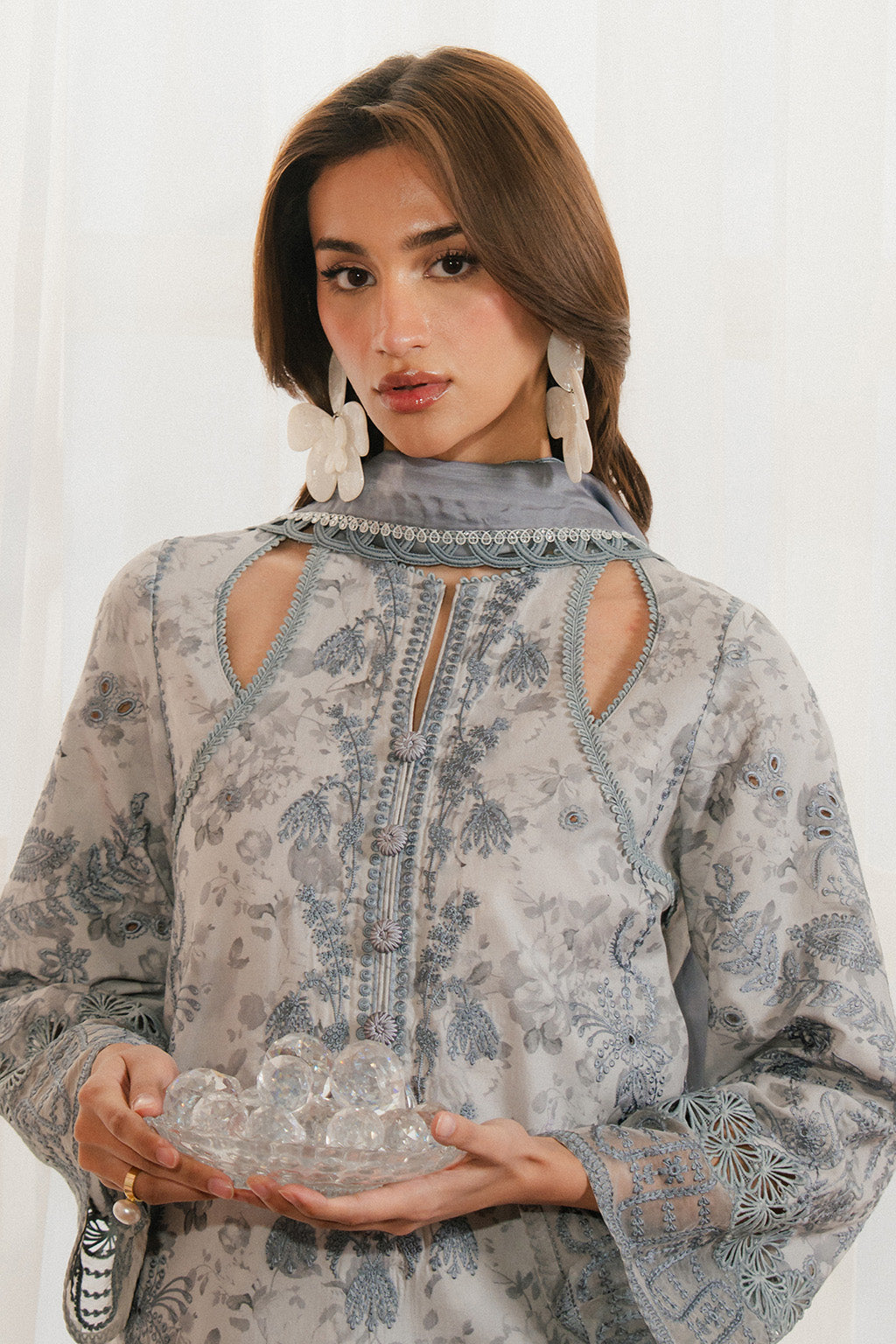 Ayzel | Armelia Printed Lawn 25 | Selviana - House Of Hania