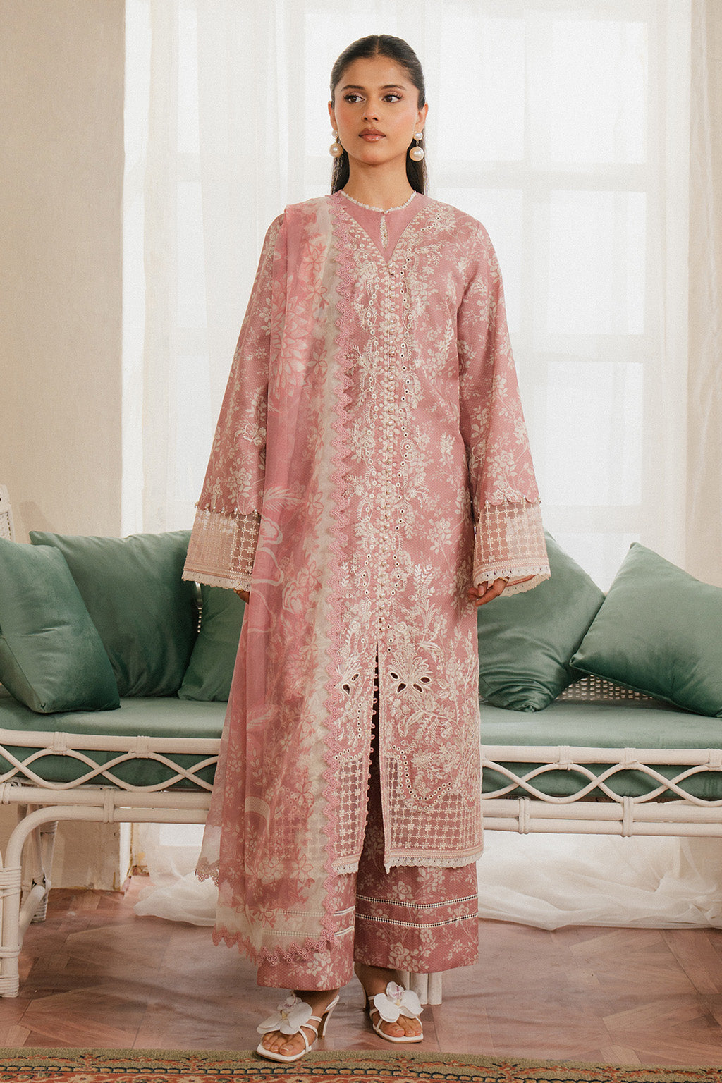 Ayzel | Armelia Printed Lawn 25 | Sylvie - House Of Hania