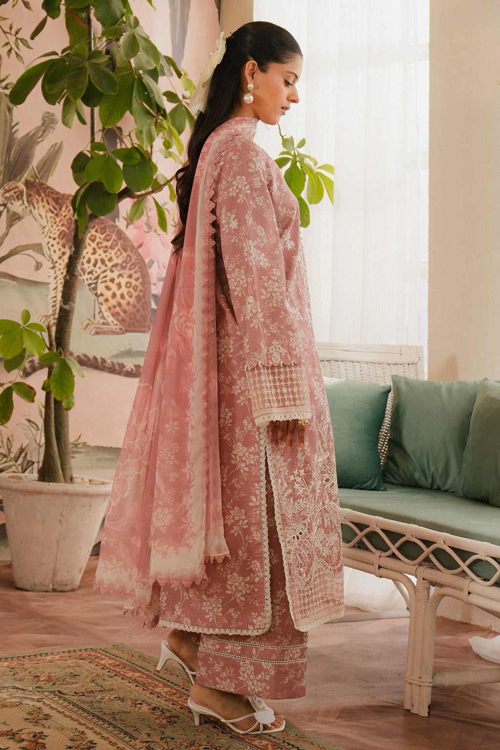 Ayzel | Armelia Printed Lawn 25 | Sylvie - House Of Hania