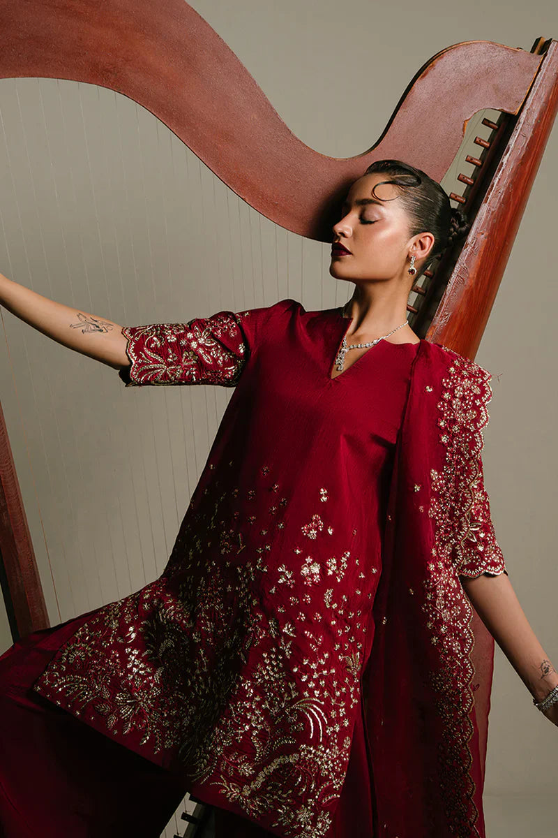 Ayzel | Golden Hour Premium Pret | Velvet Halo - House Of Hania