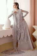 Ayzel Luminara Embroidered Net 3Pc Suit AWF-07 FREYA - House Of Hania