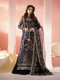 Ayzel Luminara Embroidered Organza 3Pc Suit AWF-01 MILAN - House Of Hania