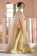 Ayzel Luminara Embroidered Organza 3Pc Suit AWF-02 LEIA - House Of Hania