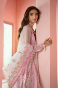 Ayzel Luminara Embroidered Organza 3Pc Suit AWF-04 BELLA - House Of Hania