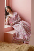 Ayzel Luminara Embroidered Organza 3Pc Suit AWF-04 BELLA - House Of Hania