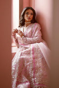 Ayzel Luminara Embroidered Organza 3Pc Suit AWF-04 BELLA - House Of Hania