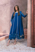 Azure | Embroidered Ensembles 3 Pcs | Radiant Sky - House Of Hania