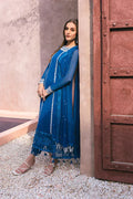 Azure | Embroidered Ensembles 3 Pcs | Radiant Sky - House Of Hania