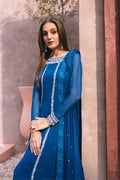 Azure | Embroidered Ensembles 3 Pcs | Radiant Sky - House Of Hania
