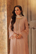 Azure | Ensembles Embroidered Formals | Coral Haze - House Of Hania