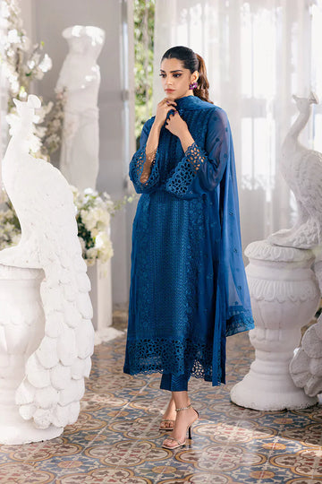 Azure | Ensembles Embroidered Formals | Galactic Glow - House Of Hania