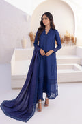 Azure | Ensembles Embroidered Formals | Imperial Iris - House Of Hania