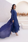 Azure | Ensembles Embroidered Formals | Imperial Iris - House Of Hania