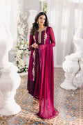Azure | Ensembles Embroidered Formals | Merlot Muse - House Of Hania