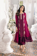 Azure | Ensembles Embroidered Formals | Merlot Muse - House Of Hania